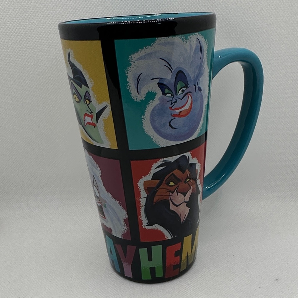 Teal Villains Character Ceramic Coffee Mug